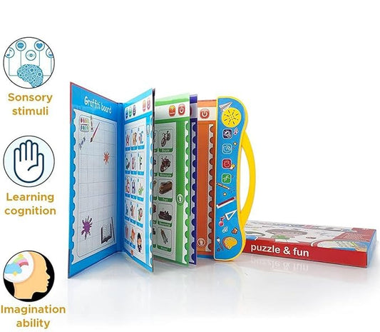 Intelligence Book | Interactive Book - Musical English Educational Phonetic Learning Book